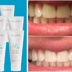 5 tubes AP24 Whitening Fluoride Toothpaste